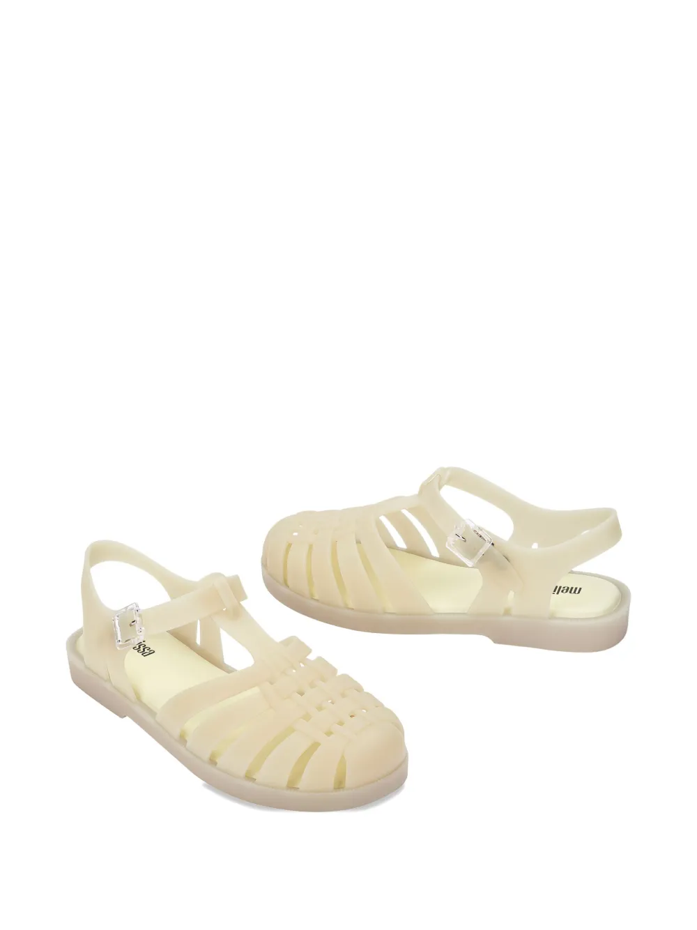 Melissa Possession Flat Sandals In Neutral