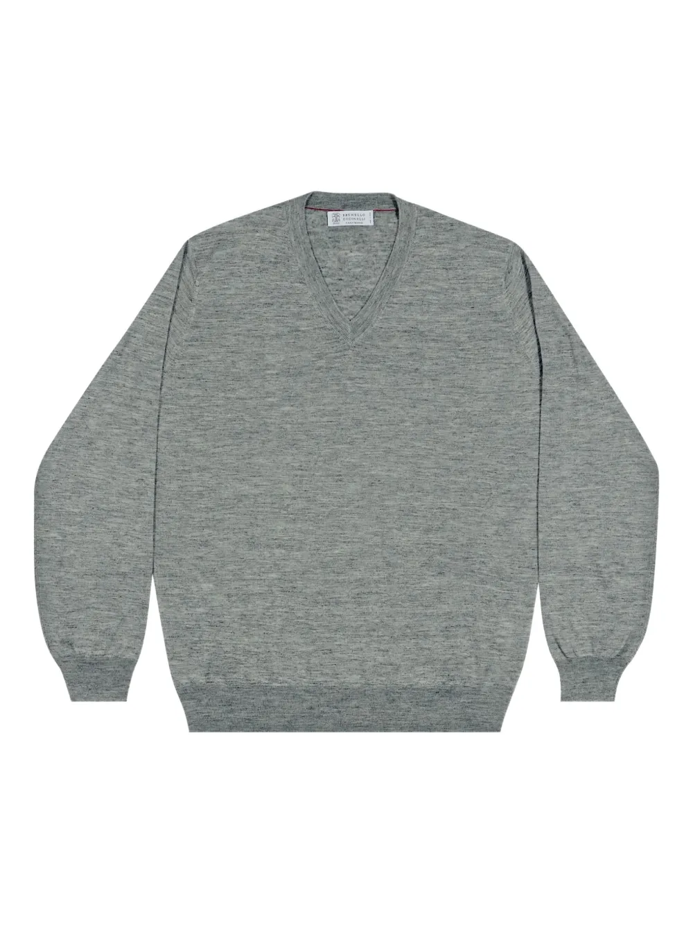 Brunello Cucinelli V-neck sweater | Grey | Image 1