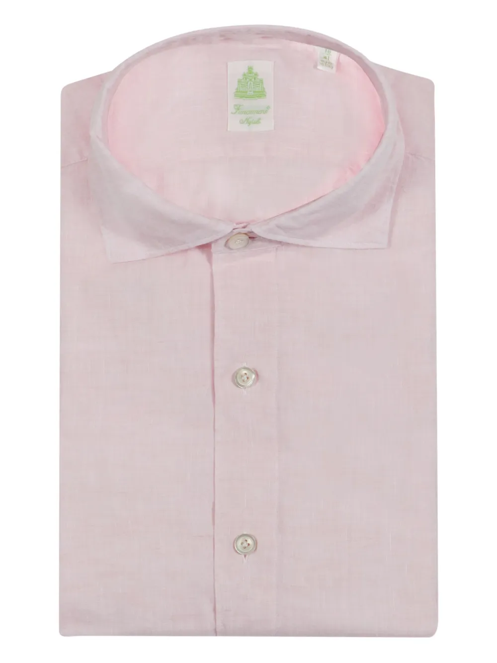 Finamore 1925 Napoli camisa con botones | rosado | Image 1