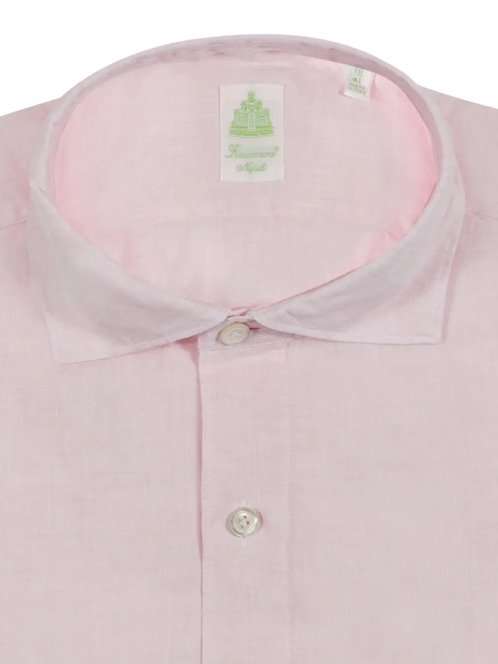 Finamore 1925 Napoli buttoned shirt - Roze