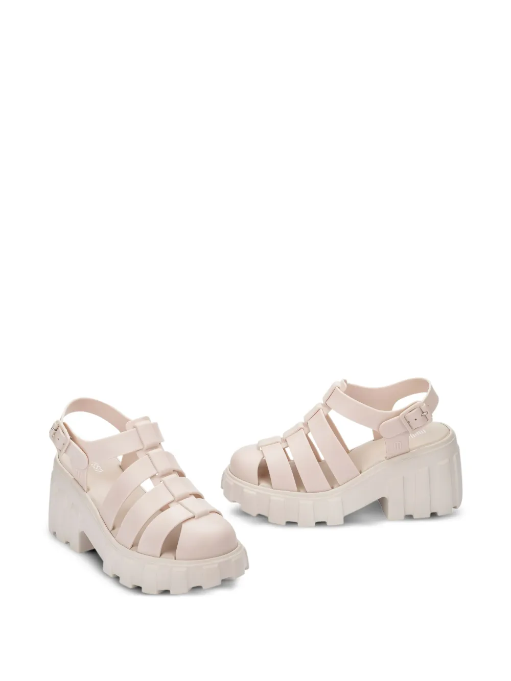 Melissa 50mm Megan chunky platform sandals Neutrals