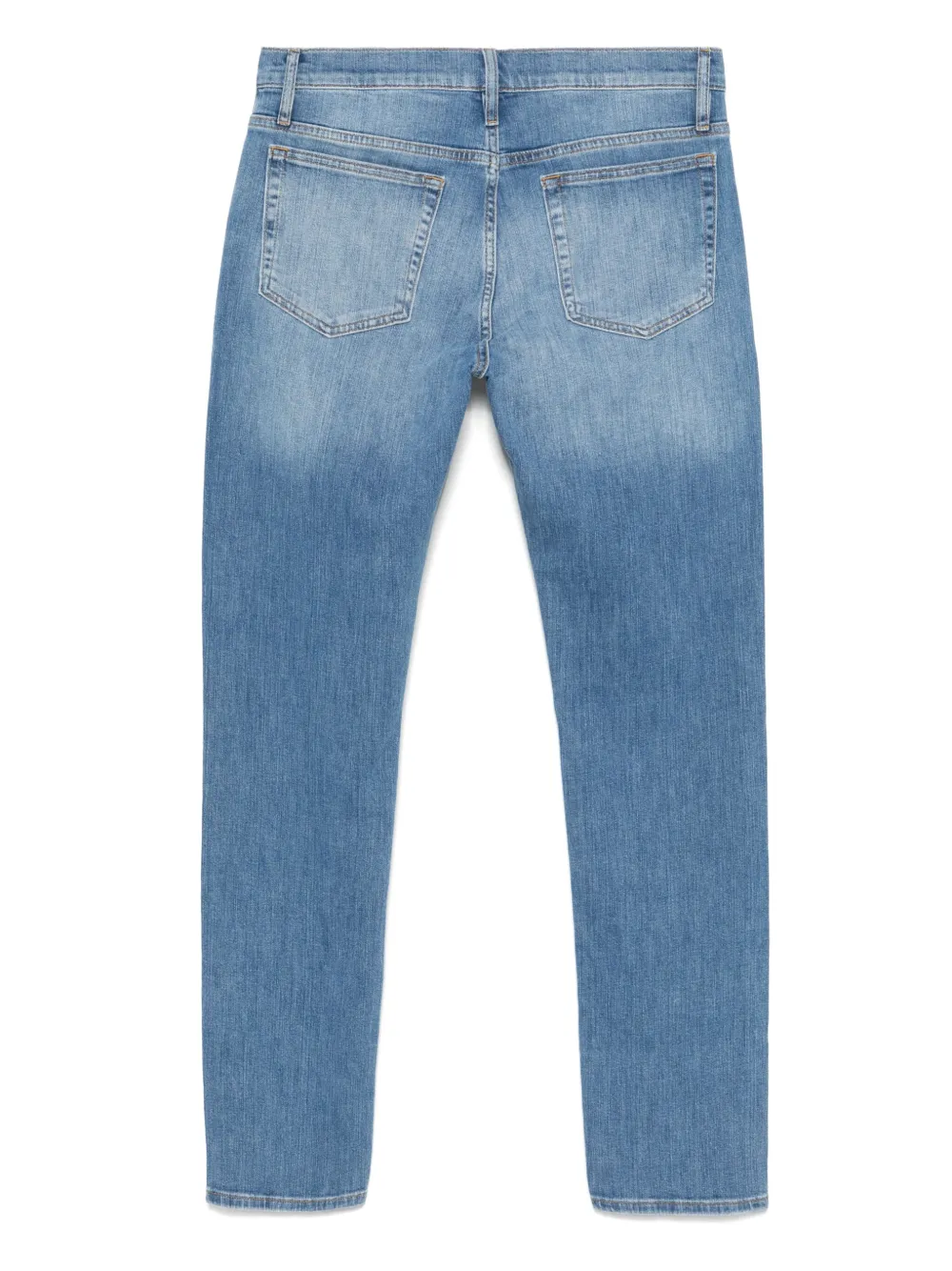 FRAME logo-tag jeans - Blauw