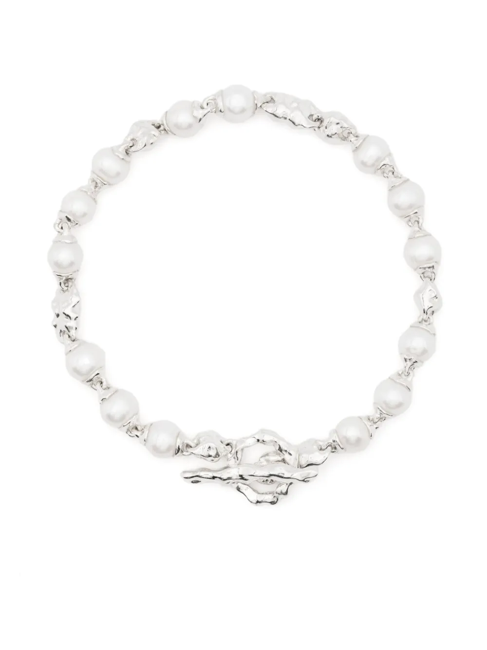 pearl-embellished bracelet