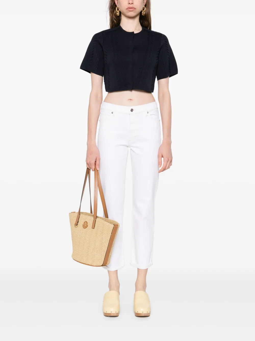 FRAME Cropped jeans - Beige