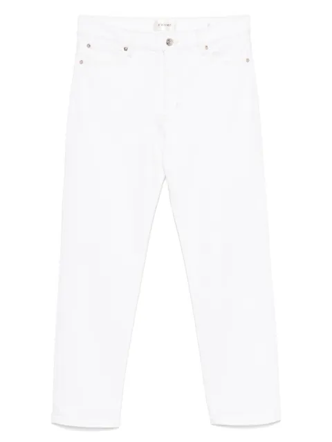 FRAME jeans capri con bolsillos