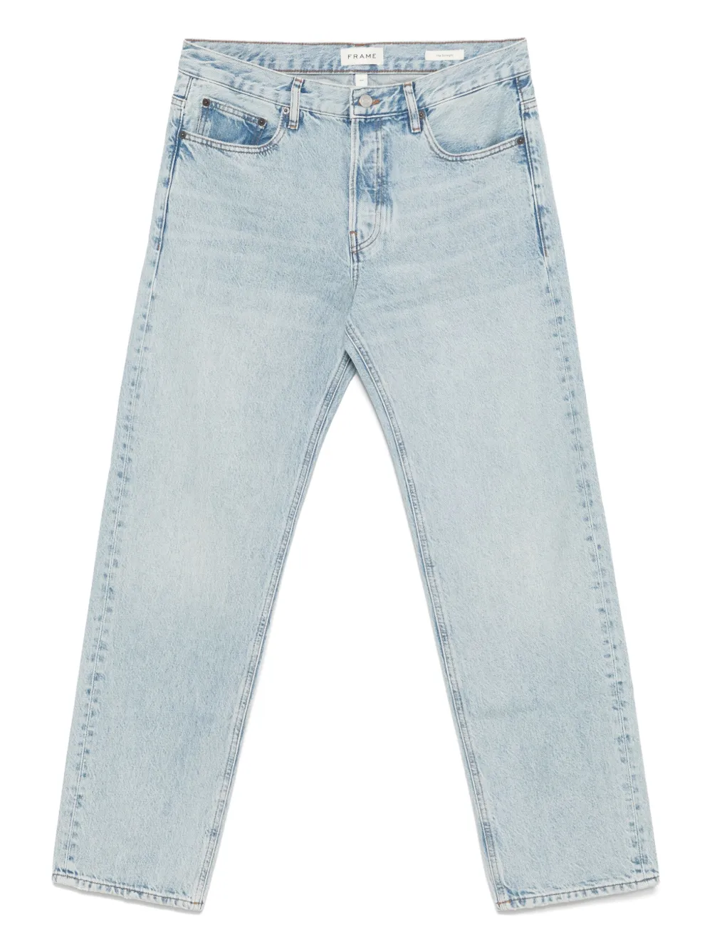 FRAME logo-tag jeans | Blue | Image 1