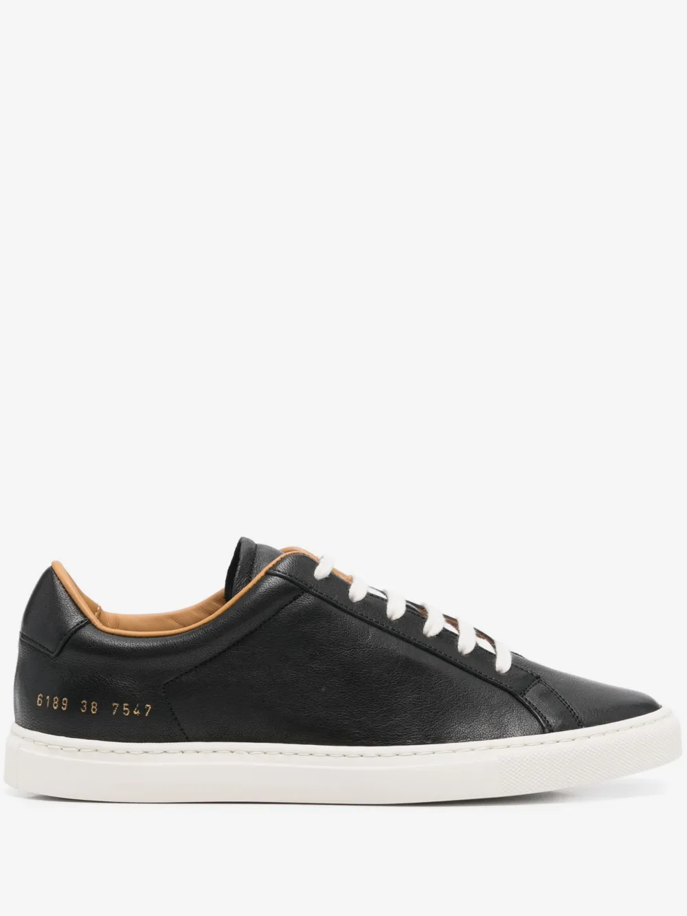 Common Projects кожаные кроссовки | черный | Image 1