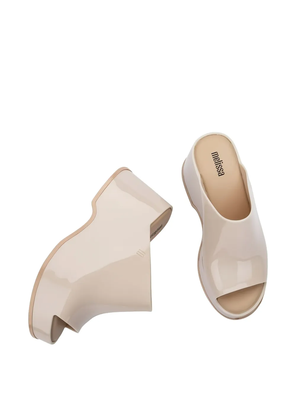MELISSA PATTY PEEP-TOE PLATFORM SANDALS 