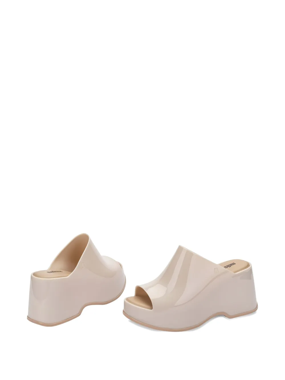 MELISSA PATTY PEEP-TOE PLATFORM SANDALS 