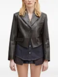 Andersson Bell cropped jacket - Brown