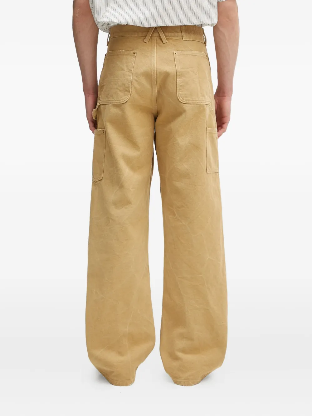 AMBUSH Katoenen jeans Beige