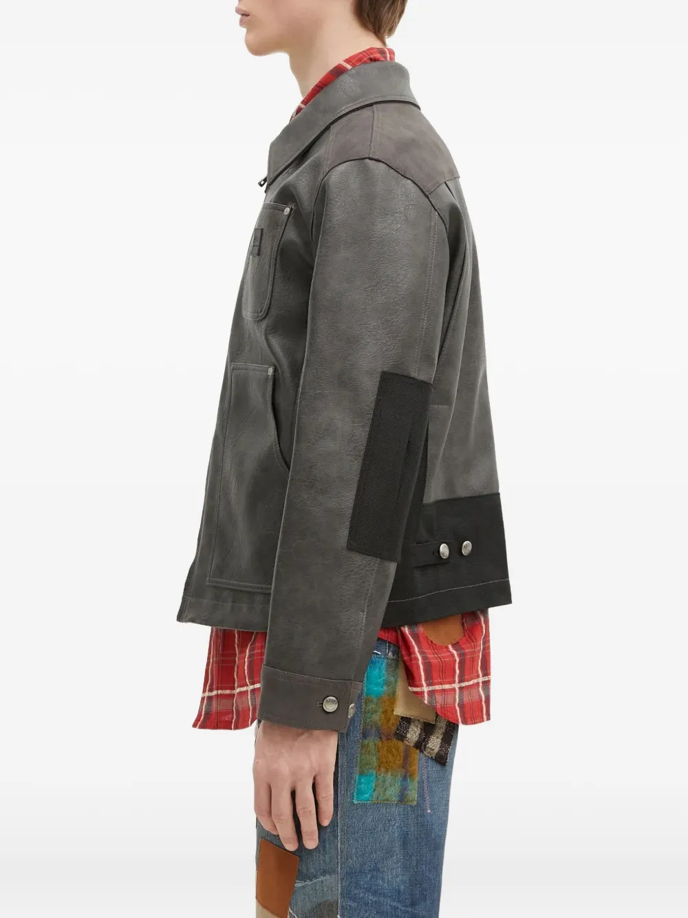 Andersson Bell panelled zip-up work jacket | Shirt Jackets | Image 2