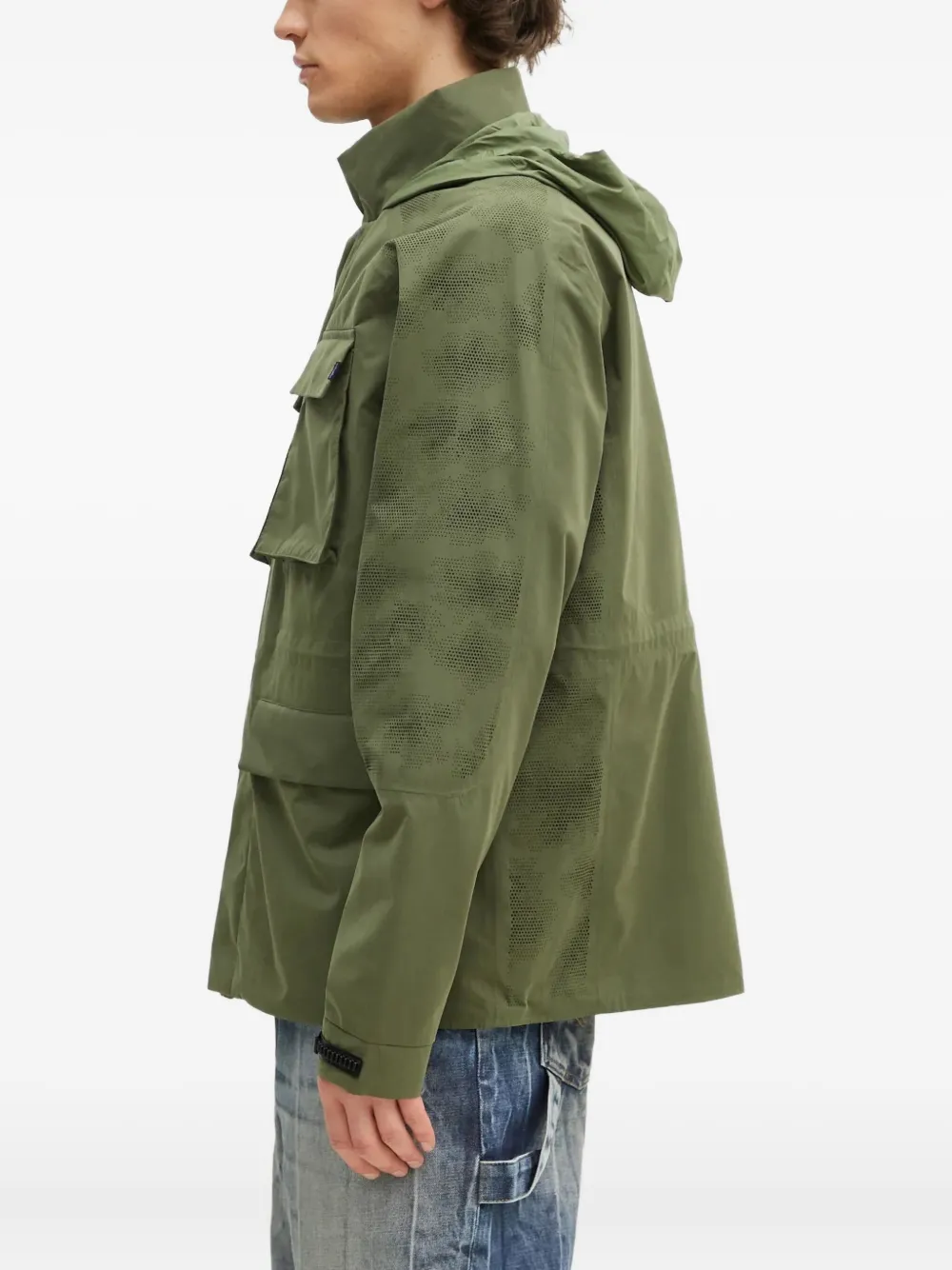 Alpha Industries M-65 jack Groen