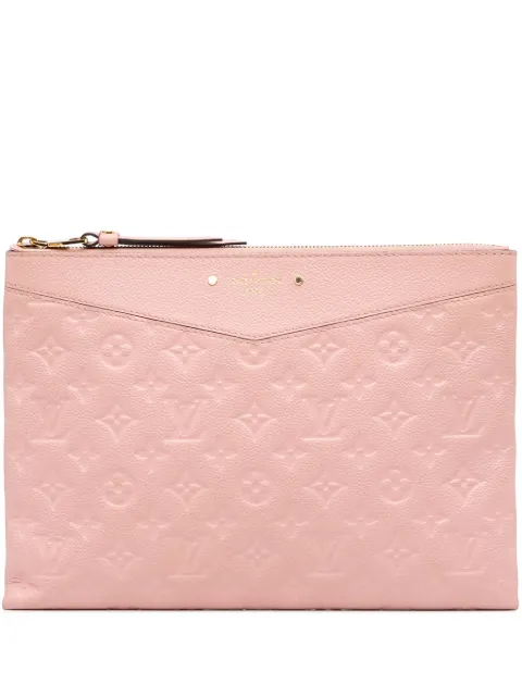 Louis Vuitton Pre-Owned клатч Monogram Empreinte Daily Pouch (2018 год)