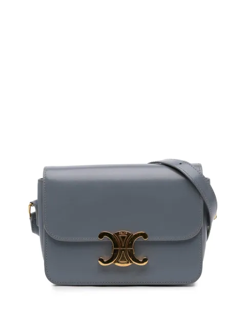 Céline Pre-Owned 2023 Teen Shiny Calfskin Triomphe crossbody bag