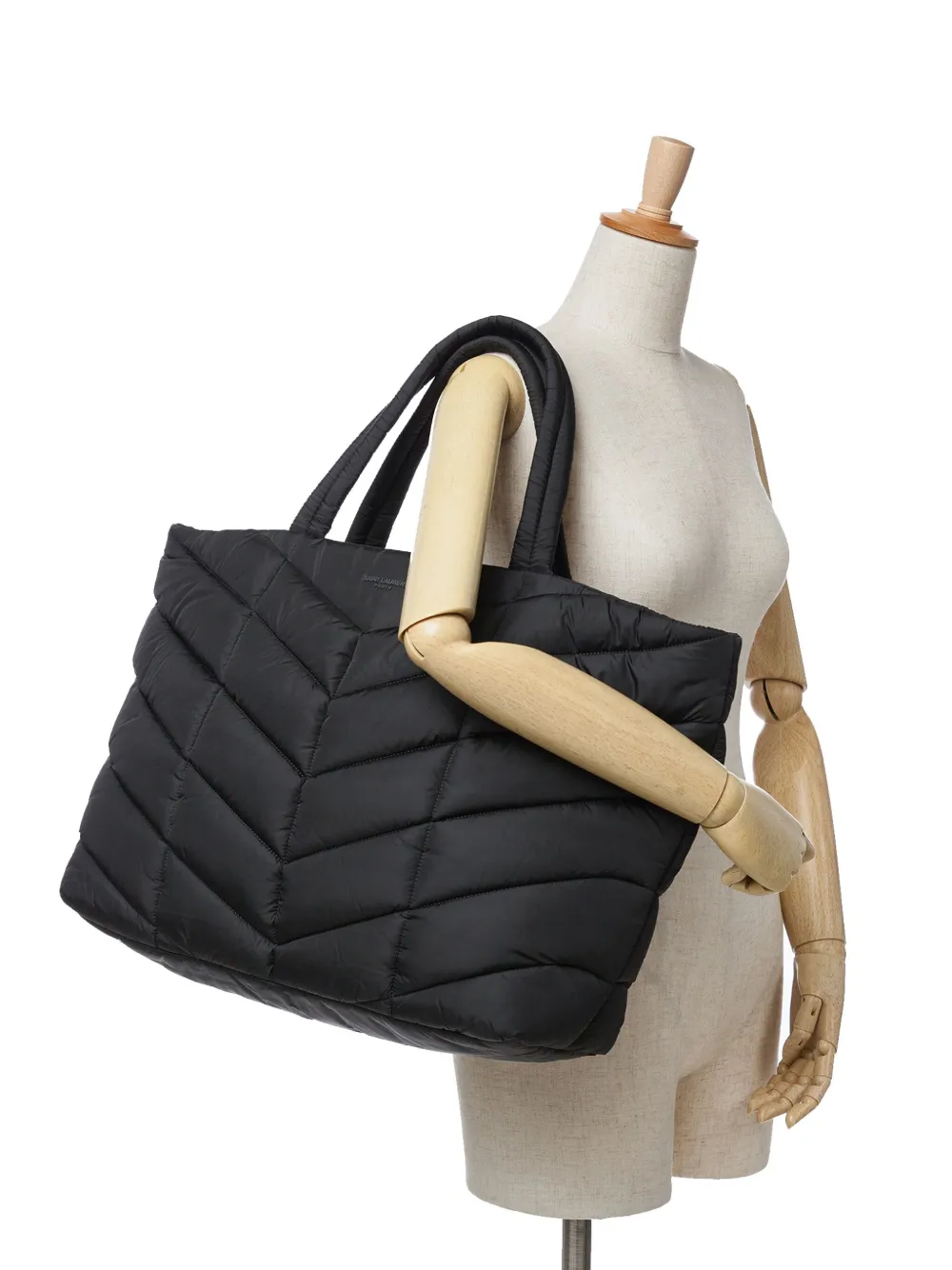 Saint Laurent Pre-Owned 2023 Nylon Puffer tote bag | Pre-Owned | Image 2