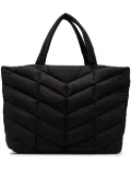 Saint Laurent Pre-Owned 2023 Nylon Puffer tote bag - Black