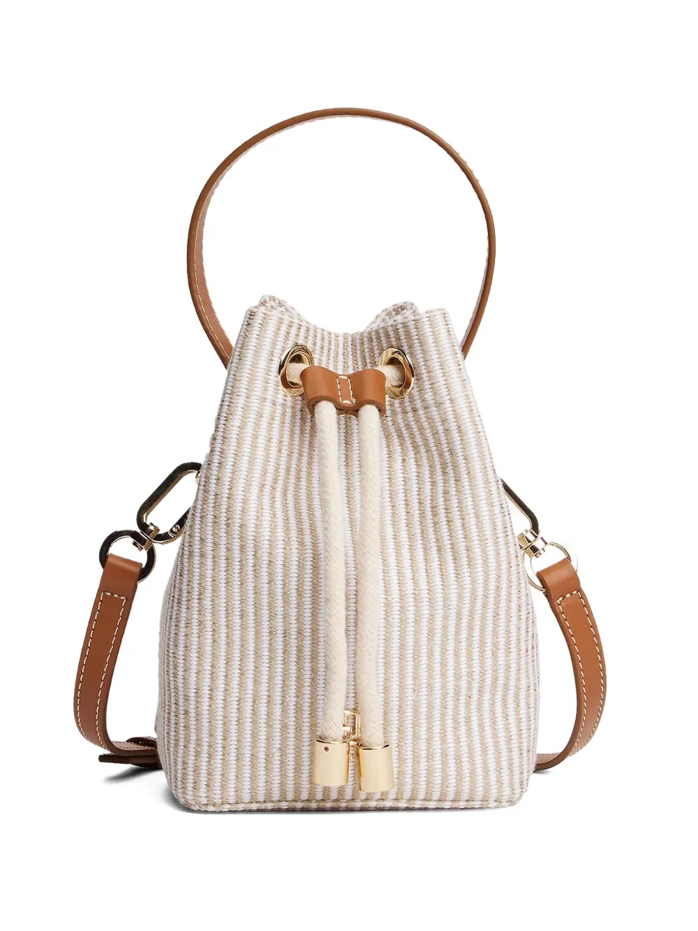 Tommy Hilfiger Striped Bucket Bag