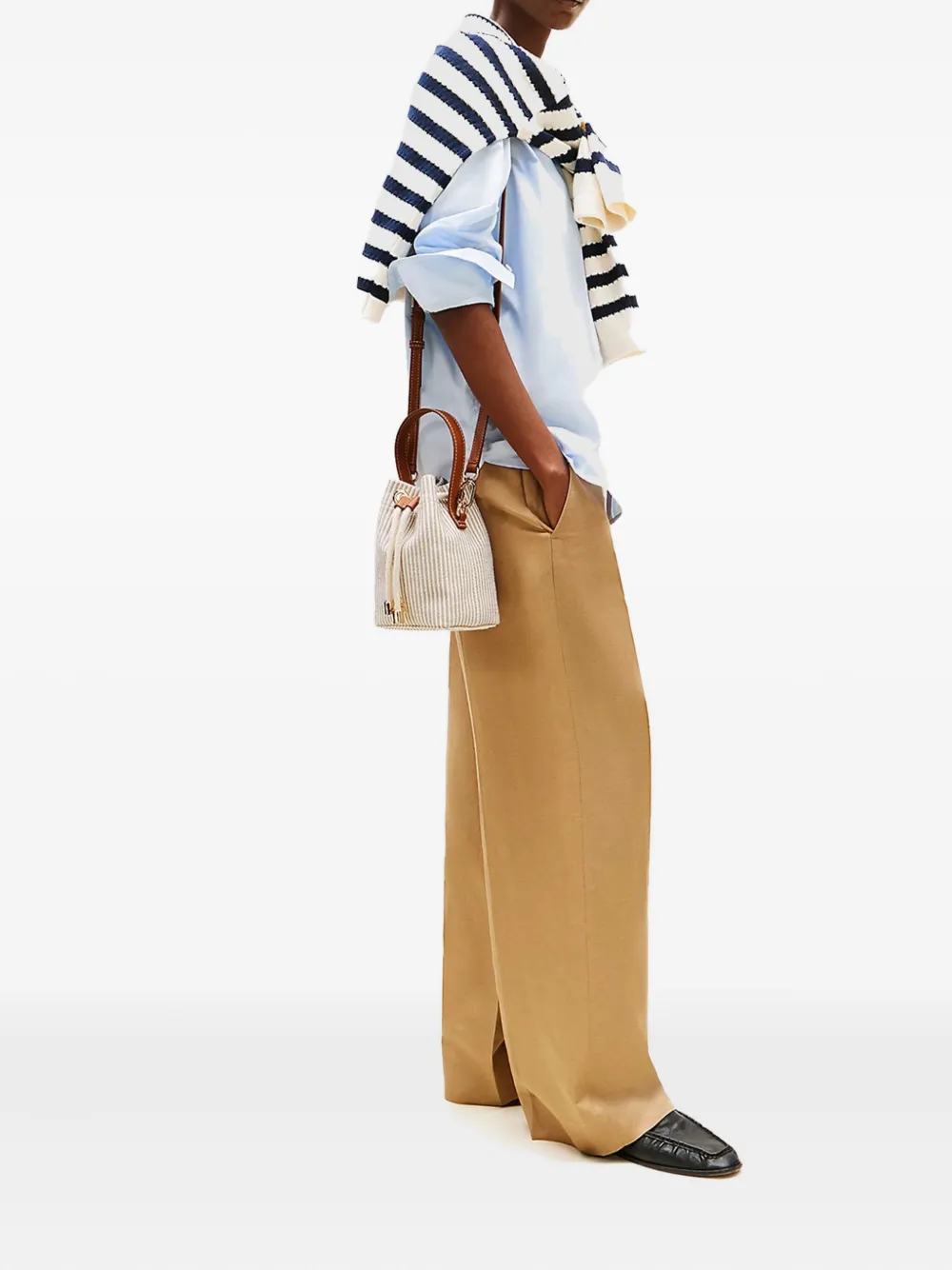 Tommy Hilfiger bolsa bucket con rayas estampadas | Image 2