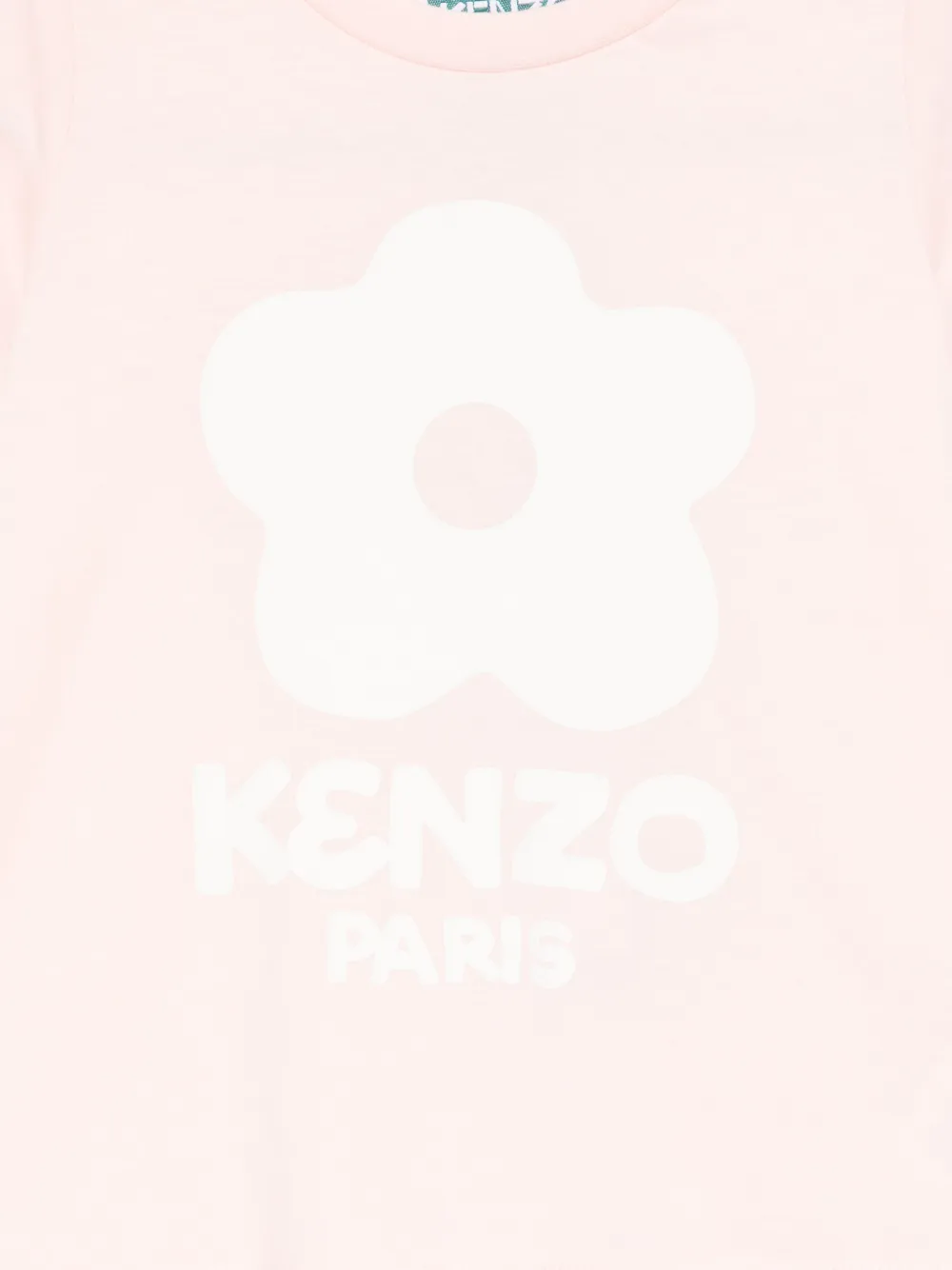 Kenzo Kids logo-printed T-shirt Roze