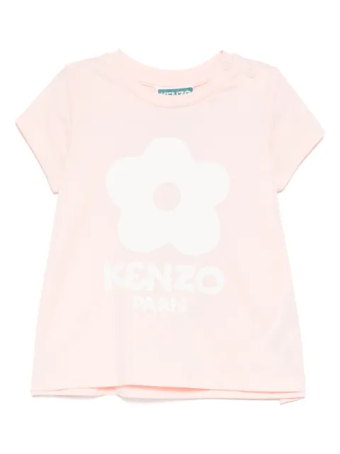Kenzo Kids logo-printed T-shirt
