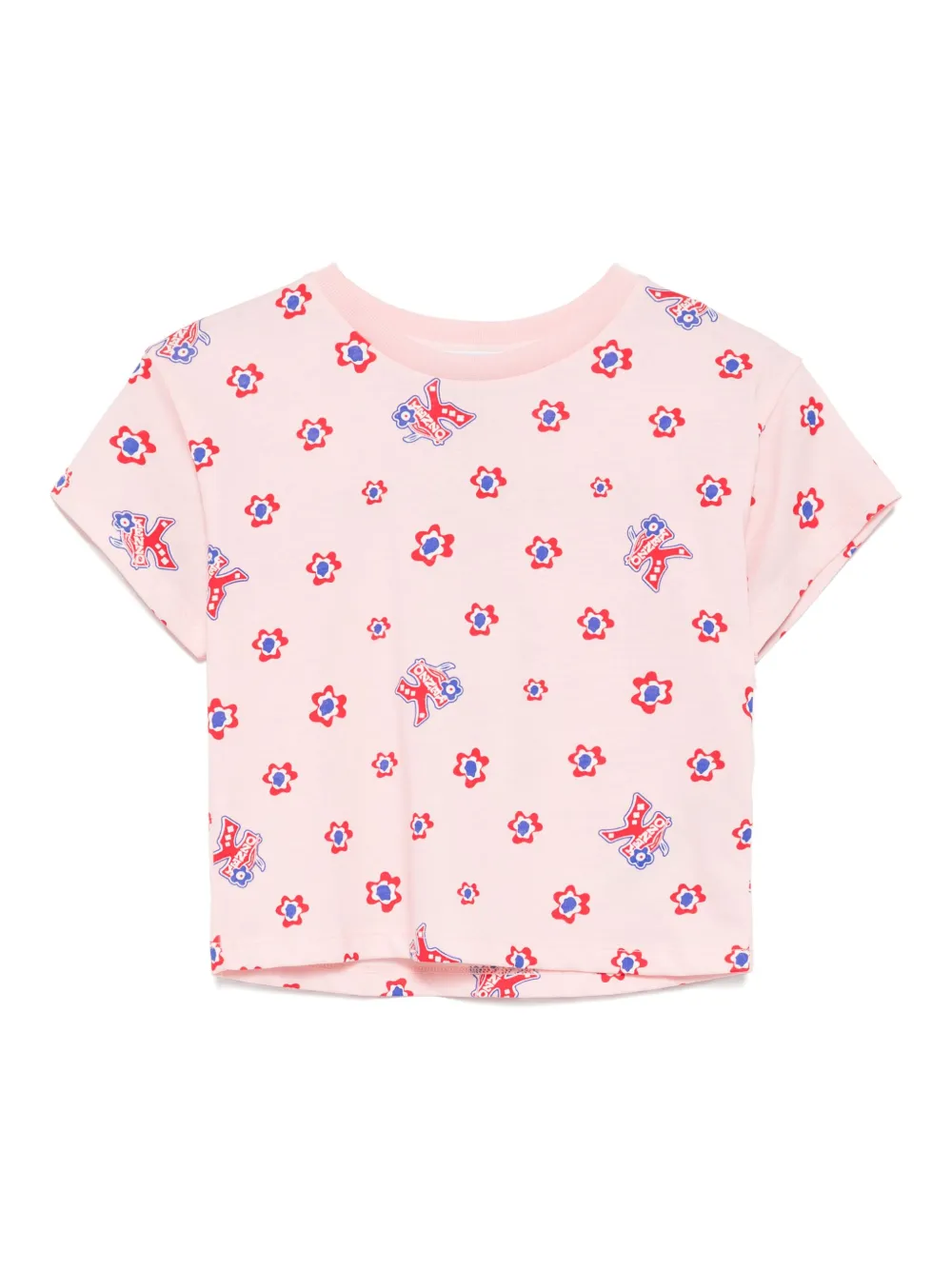 Kenzo Kids graphic-print T-shirt - ピンク Kenzo Kids graphic-print T-shirt - ピンク
