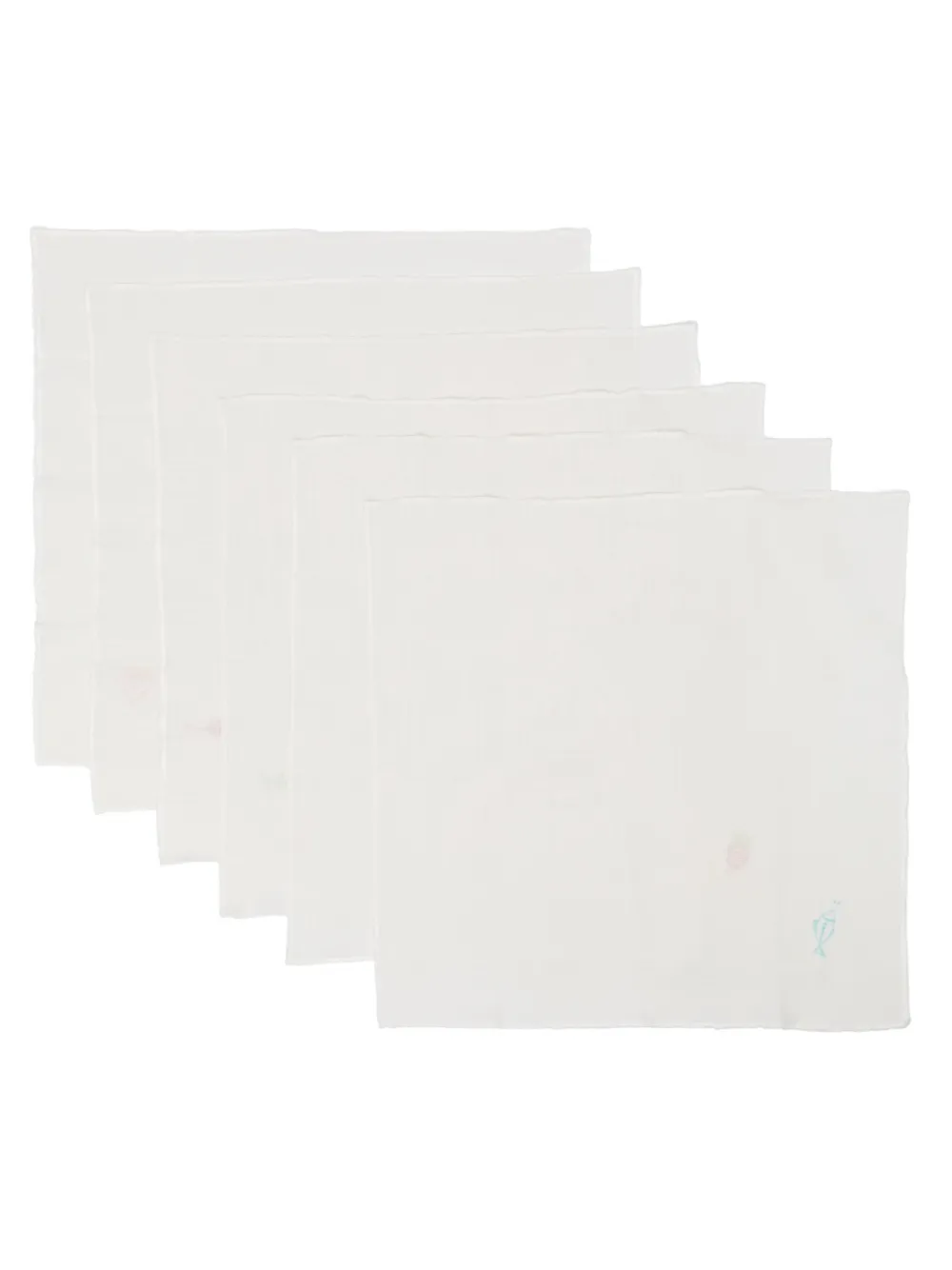 Bambah Alfresco napkins (set of six) | White | Image 1