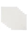 Bambah Alfresco napkins (set of six) - White