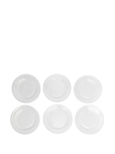 Bambah Transparent plates main (set of six)