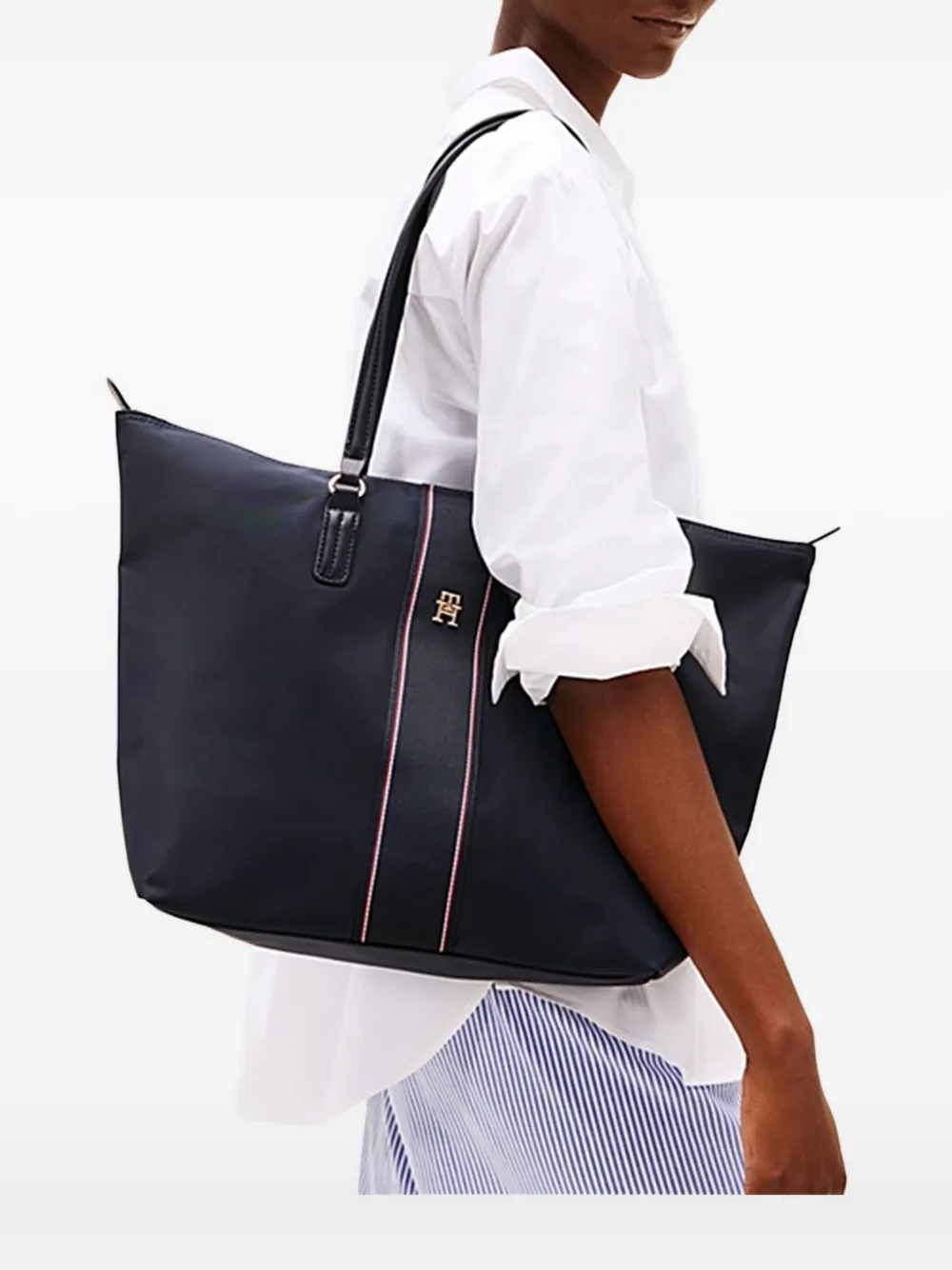 Tommy Hilfiger Poppy tote bag - Blauw