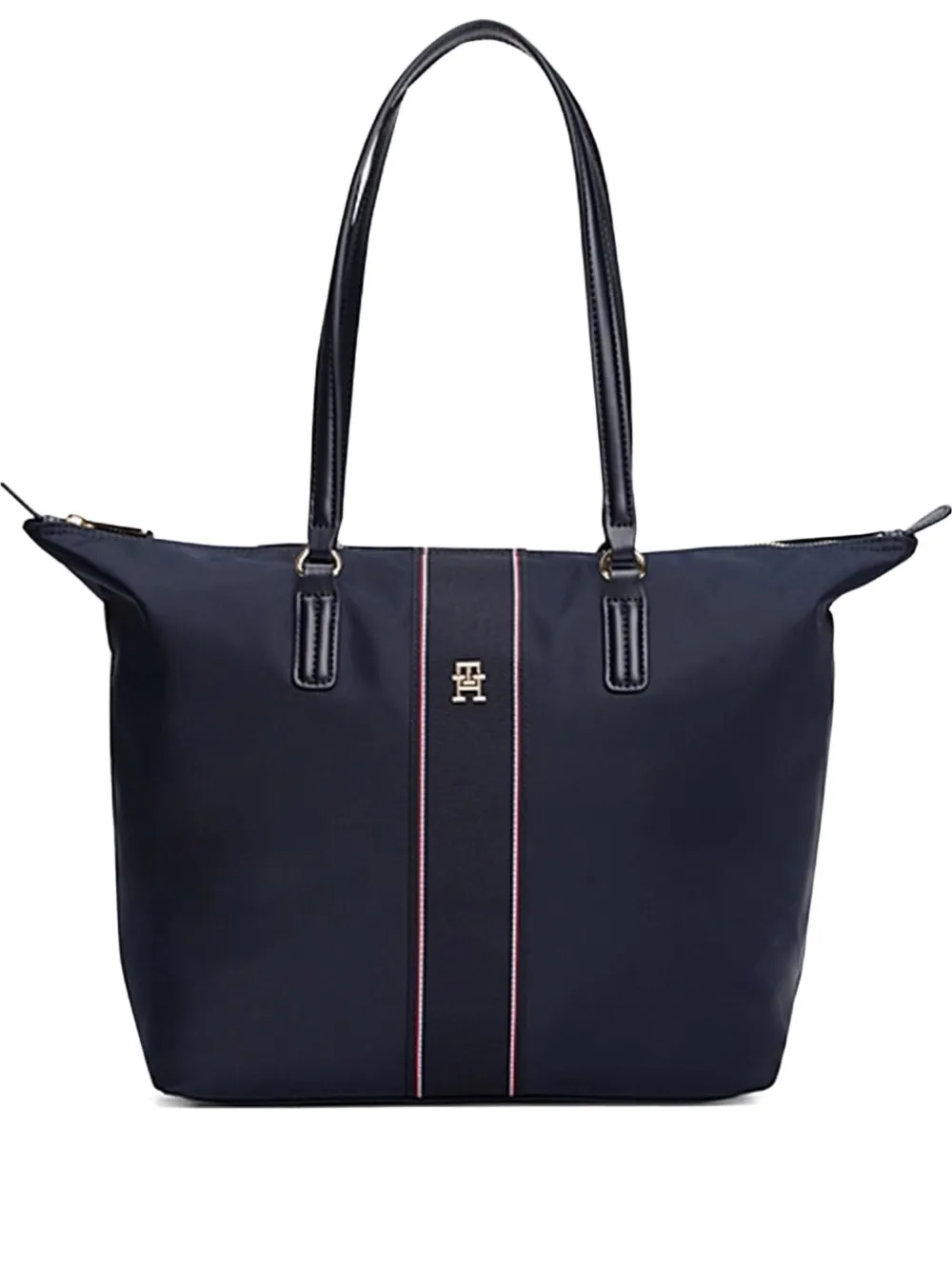 Tommy Hilfiger Navy Striped Tote Bag