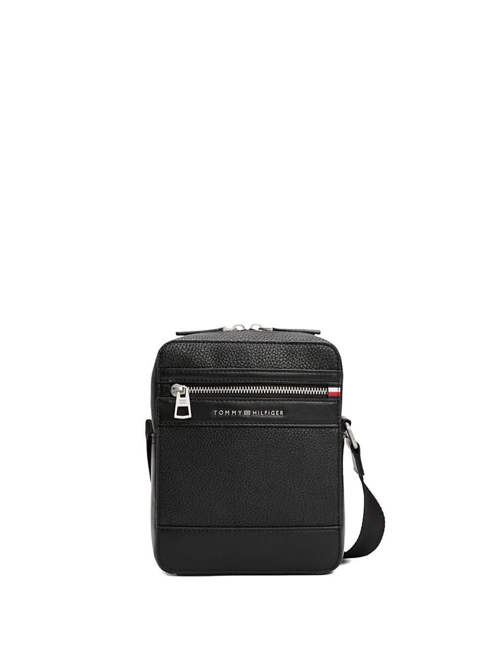 Tommy Hilfiger Textured Leather Crossbody Bag