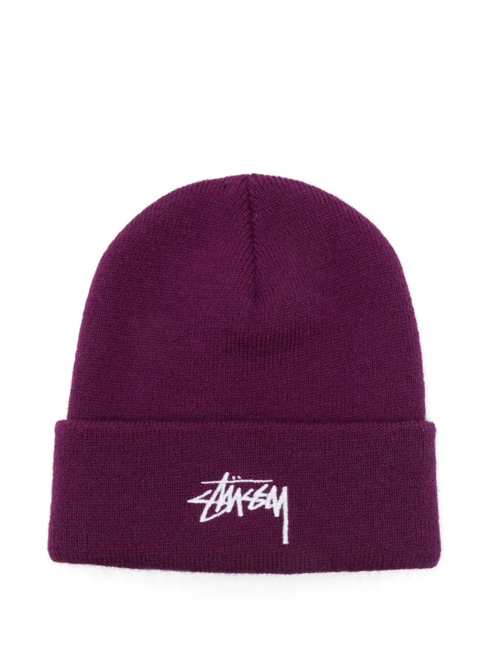Stüssy logo-embroidered beanie