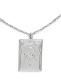 Tom Wood Tarot Lovers pendant necklace - Silver
