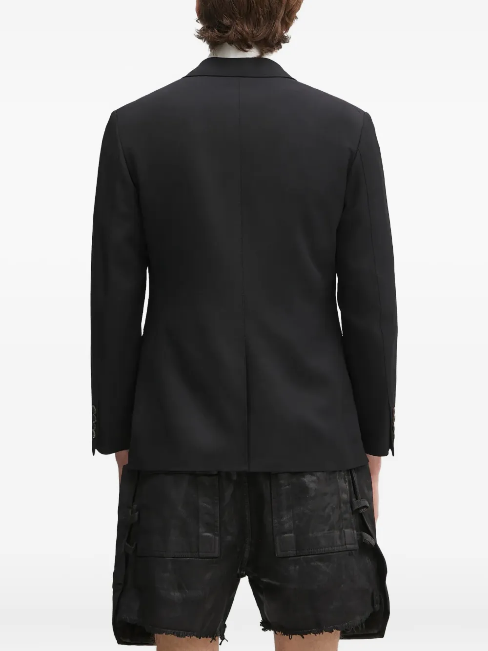 WACKO MARIA Blazer met enkele rij knopen Zwart
