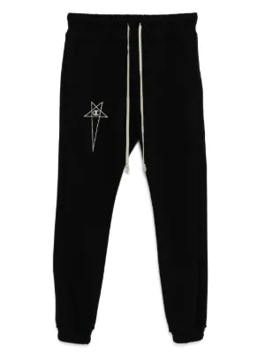 Rick Owens X Champion Prisoner drop-crotch Track Pants | Black