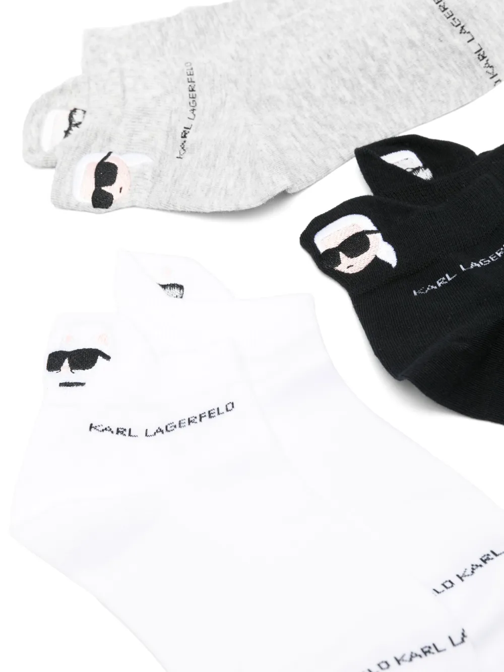 Karl Lagerfeld Ikon socks (pack of three) | Image 2