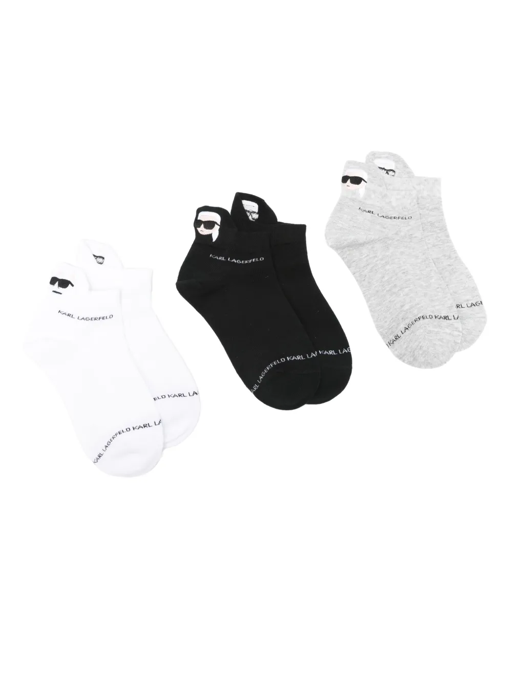 Karl Lagerfeld Ikon Socks (pack Of Three)