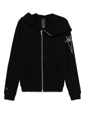 Rick Owens X Champion Mountain パーカー | ブラック | FARFETCH JP