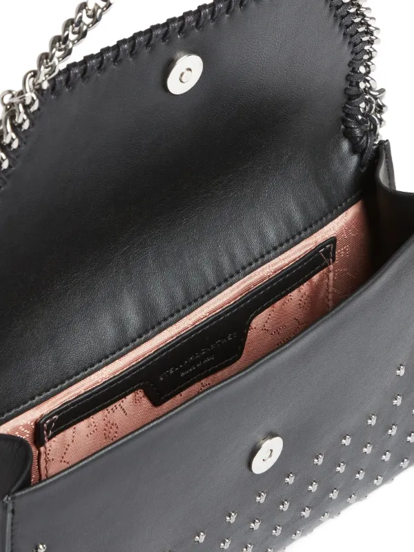 Stella McCartney Falabella Star Studs Cross Body Bag | Black
