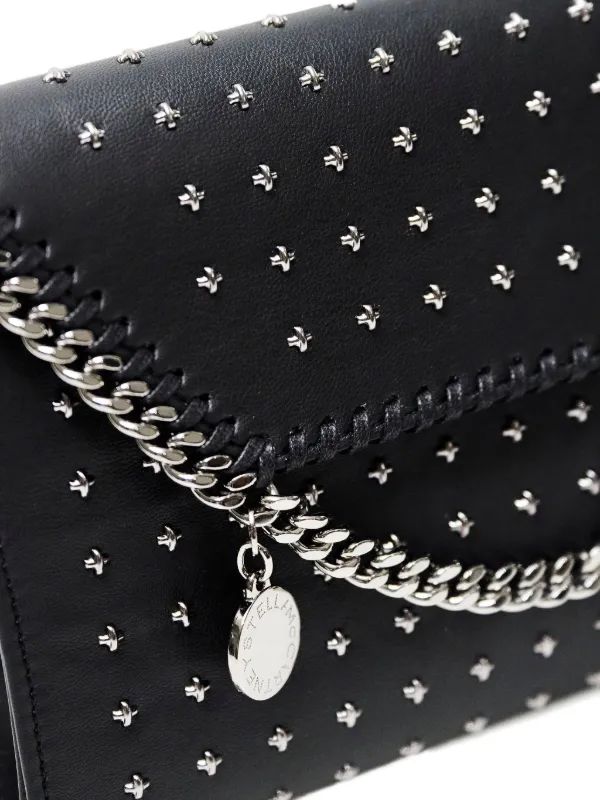 Stella McCartney Falabella Star Studs Cross Body Bag | Black