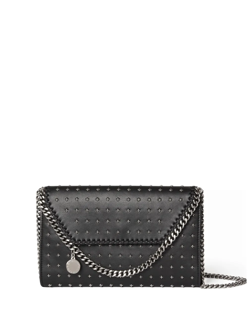 Stella McCartney Falabella スタースタッズ ショルダーバッグ - ブラック Stella McCartney Falabella スタースタッズ ショルダーバッグ - ブラック