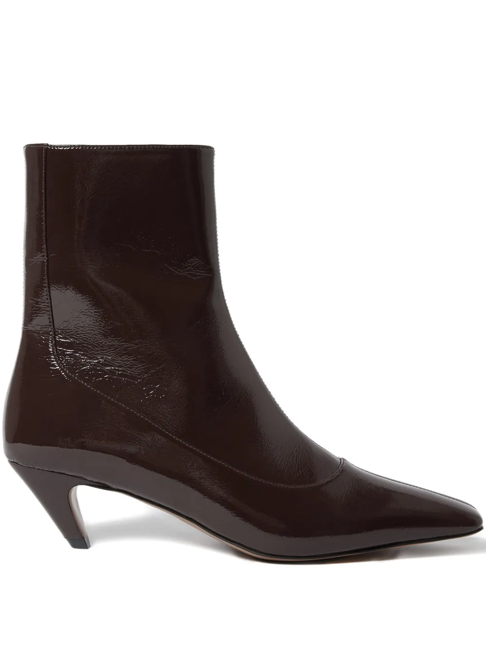 Stella McCartney Spur heeled ankle boots Brown