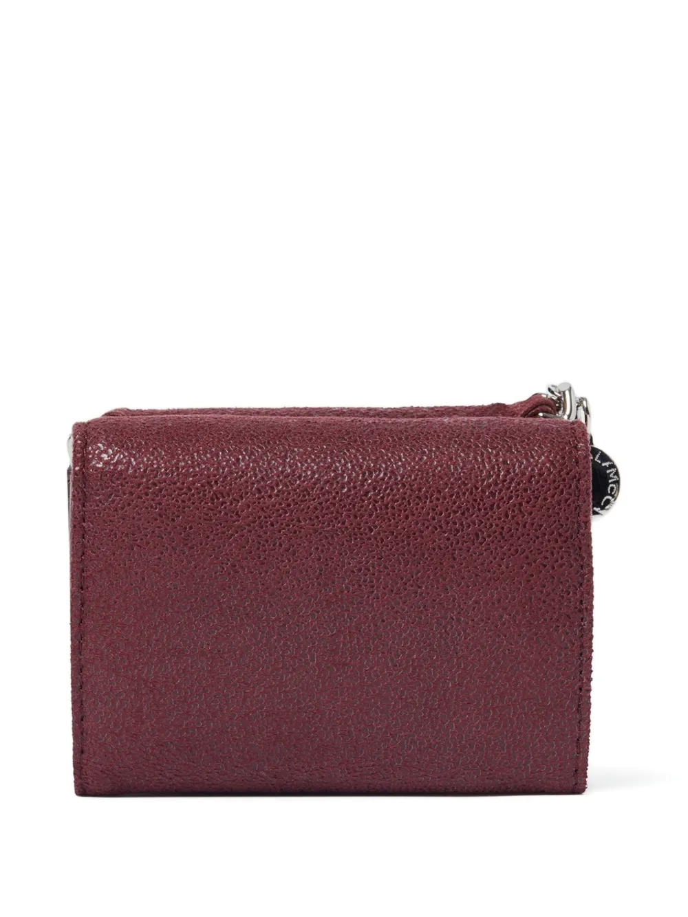 Stella McCartney chain-trim wallet Rood