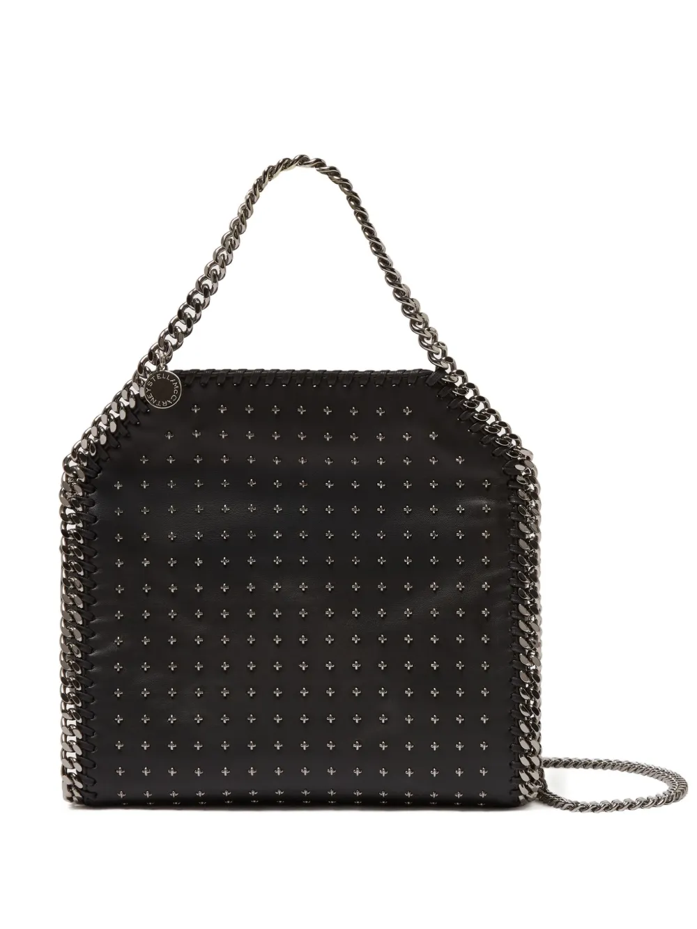 Stella McCartney Falabella Star Studs tote bag - ブラック Stella McCartney Falabella Star Studs tote bag - ブラック