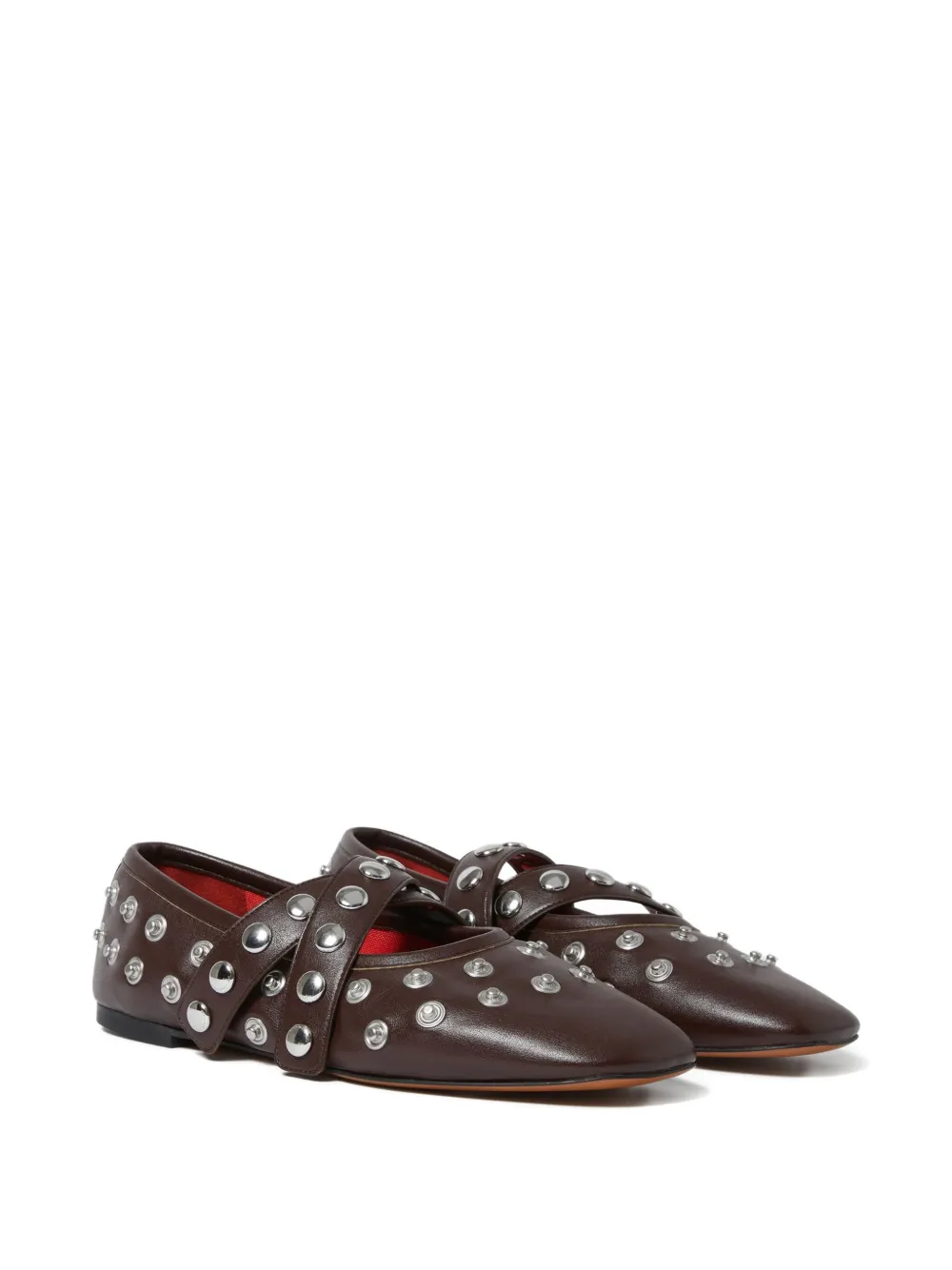 Stella McCartney Ryder Popper ballet flats - Bruin