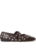 Stella McCartney Ryder Popper ballet flats - Brown