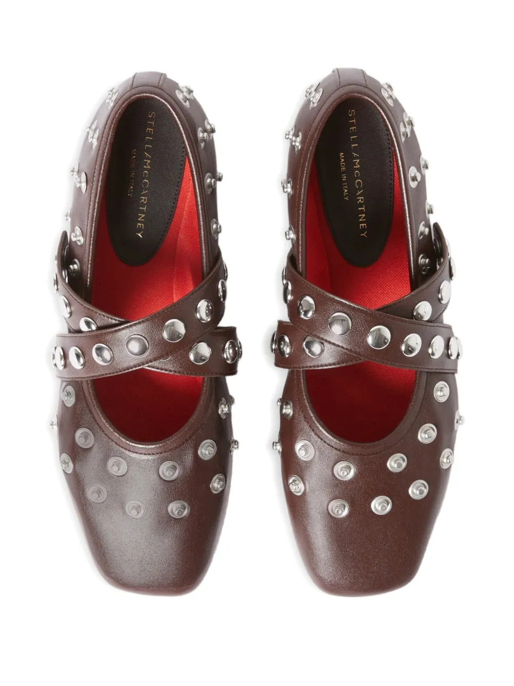 Stella McCartney Ryder Popper ballerina's Bruin