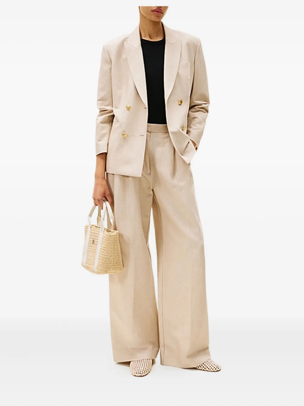 Tommy Hilfiger mini Spring Logo tote bag - Beige