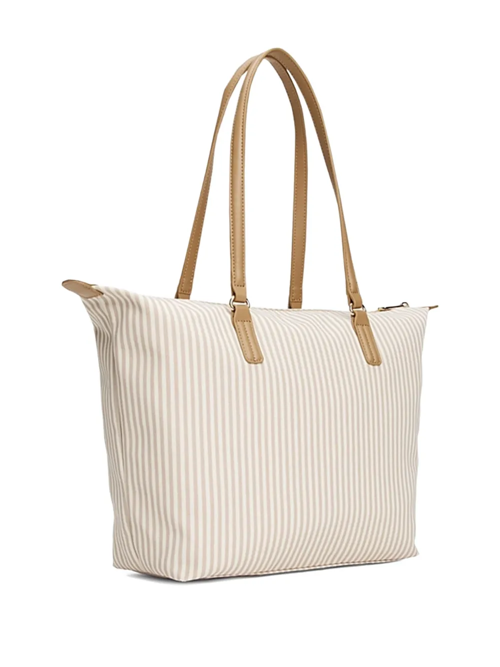 Tommy Hilfiger striped tote bag Beige